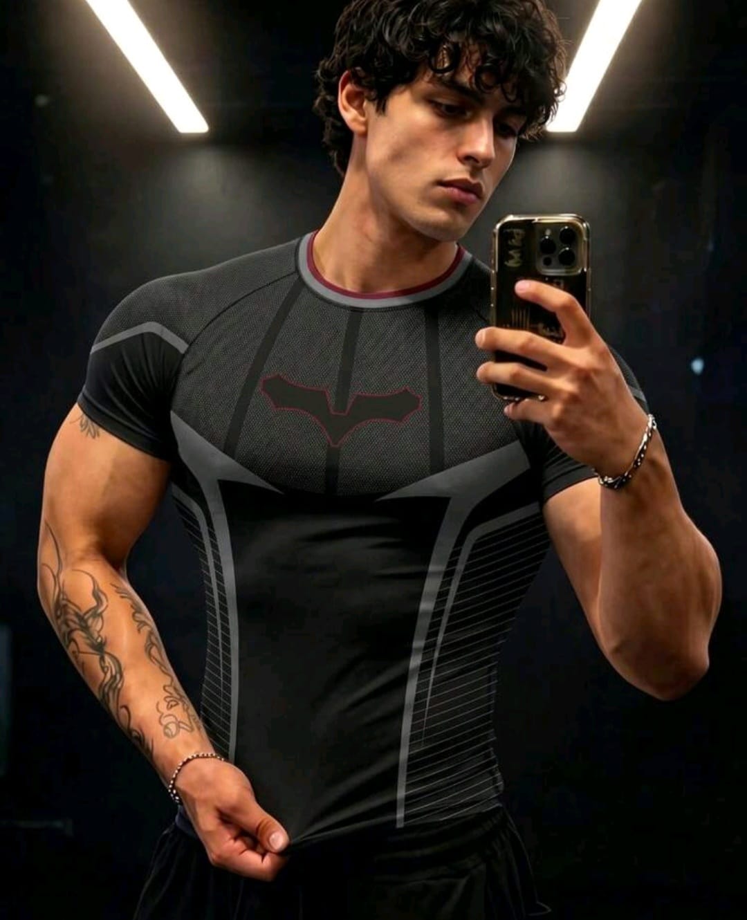 Hero Compression Top – Dark Knight