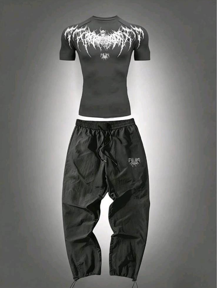 Tribal Graphic Two-Piece Set